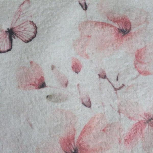 Microfasertuch, Trockentuch für Kufen Schmetterling pastell